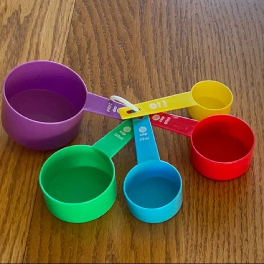 Colorful Measuring Cups Set - Picture 4 of 4